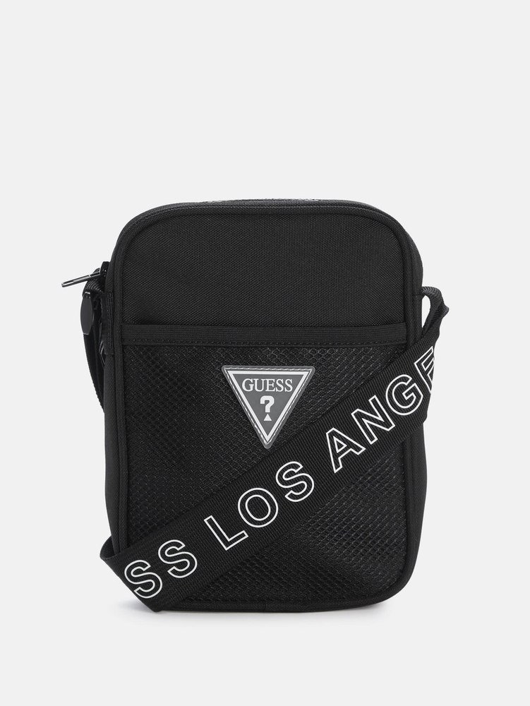 Mesh Pocket Crossbody
