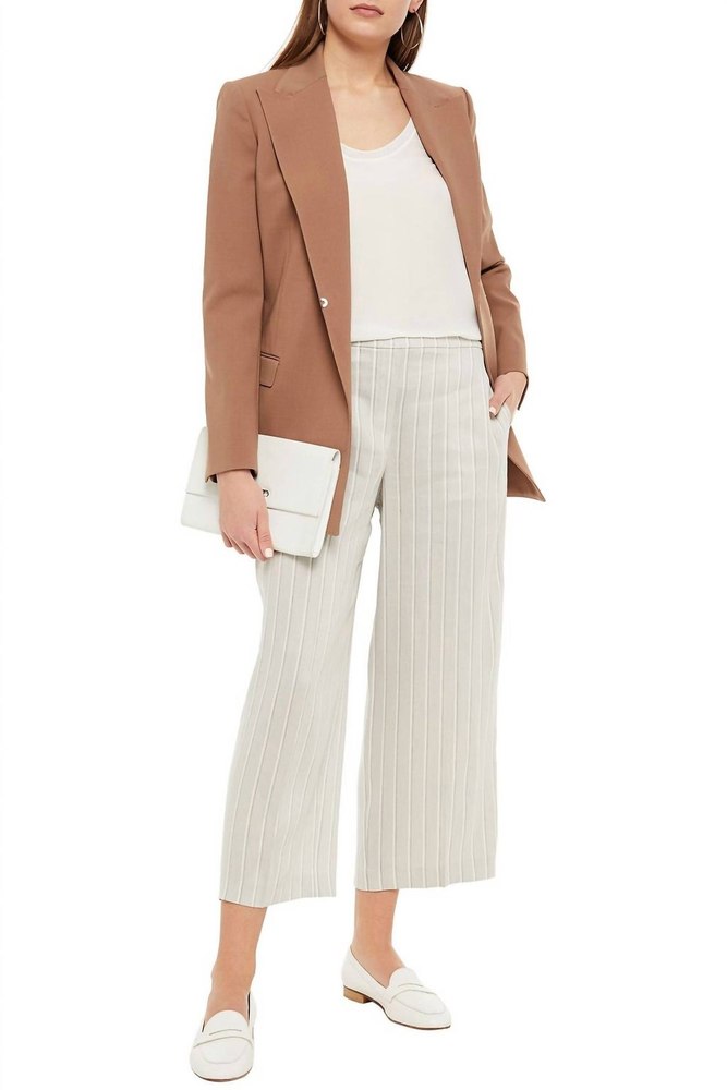 Wide Leg Pull On Pant In Grey Multi 7733822652476