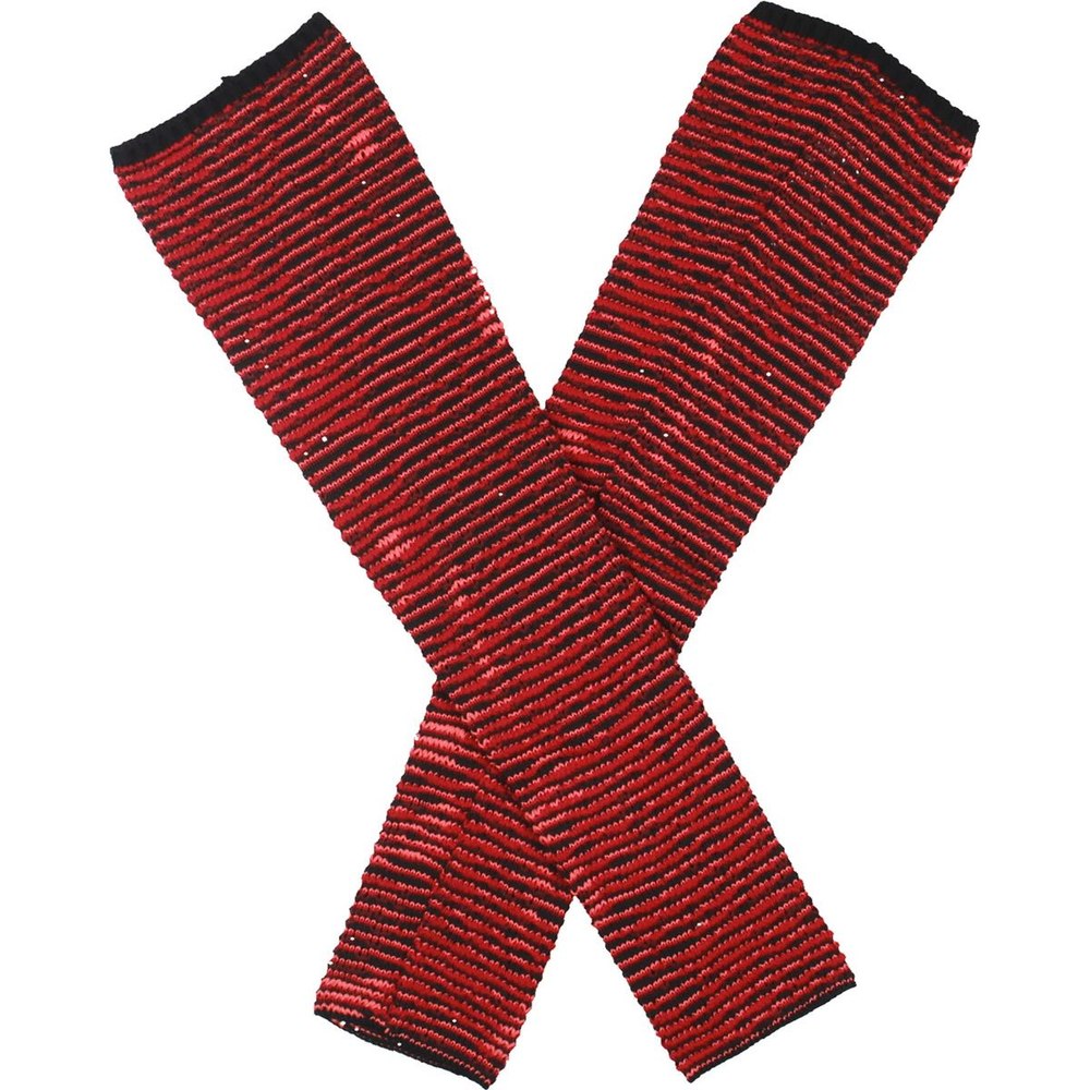 Textured Wool Fingerless Gloves
