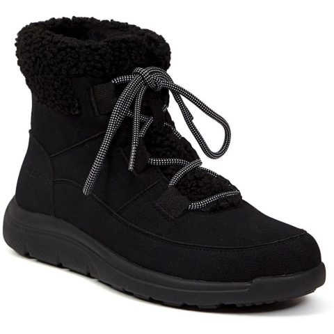 Freeze Faux Suede Faux Fur Winter & Snow Boots