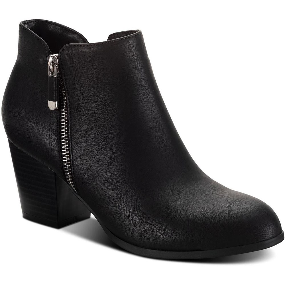 Marinaa Zip Up Slip On Ankle Boots