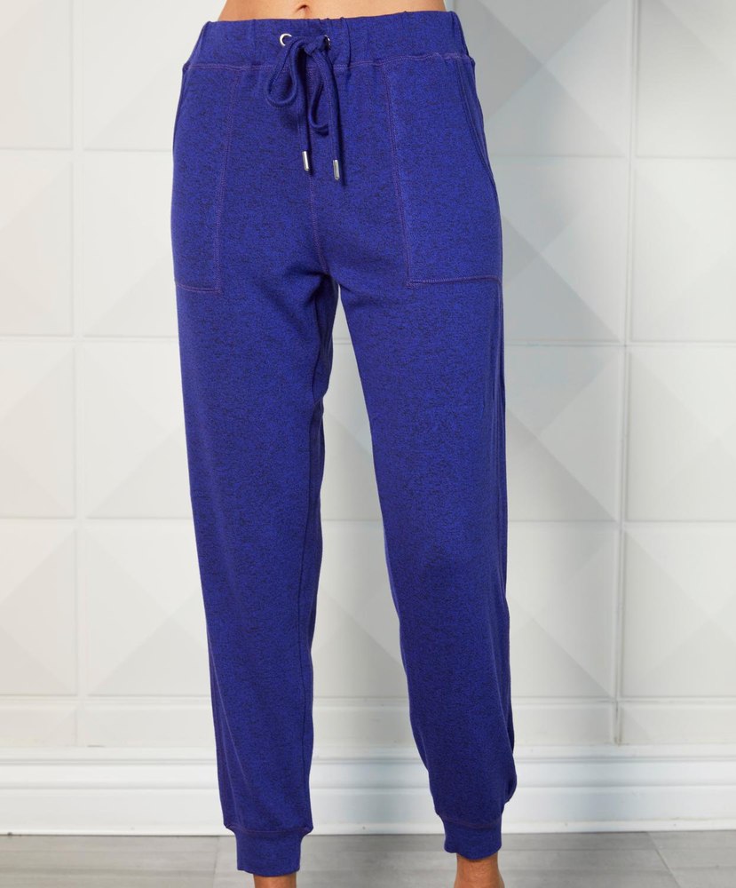 Viscose Joggers In Indigo