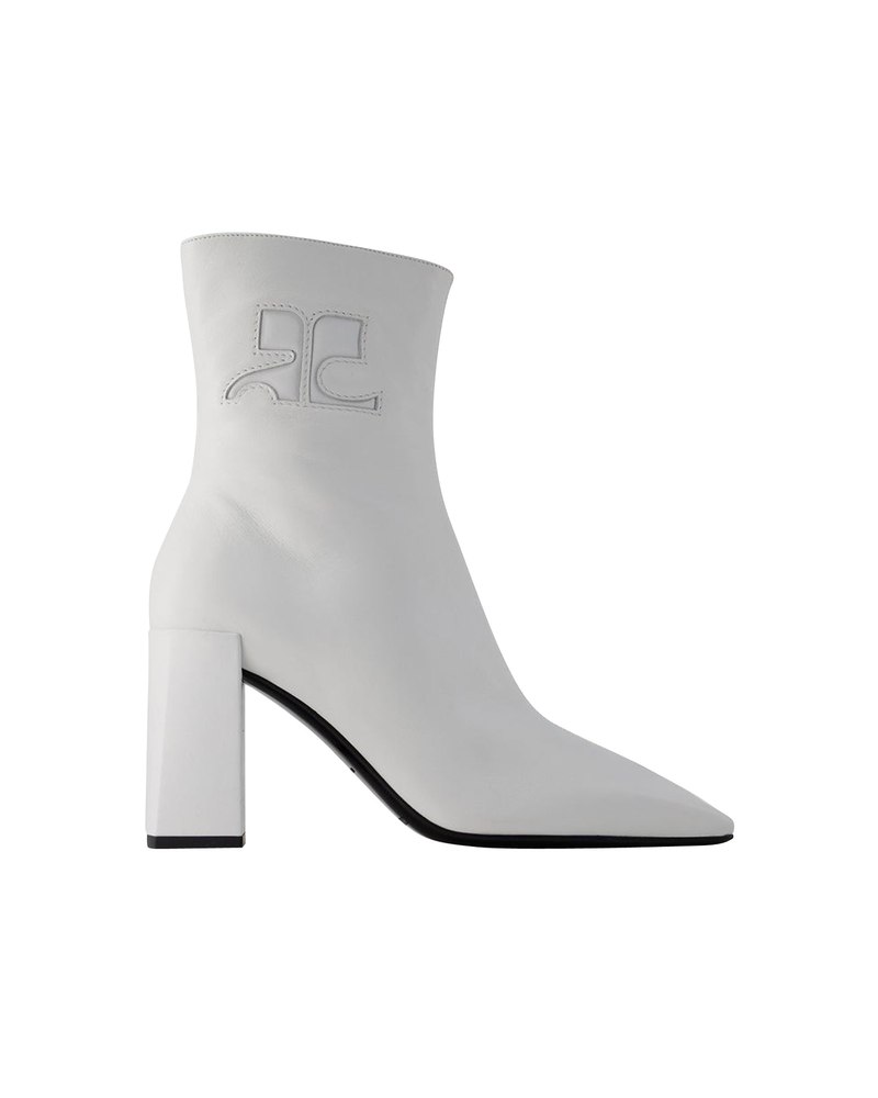 Heritage Ankle Boots – Courreges – Leather – Heritage White 7748676649020