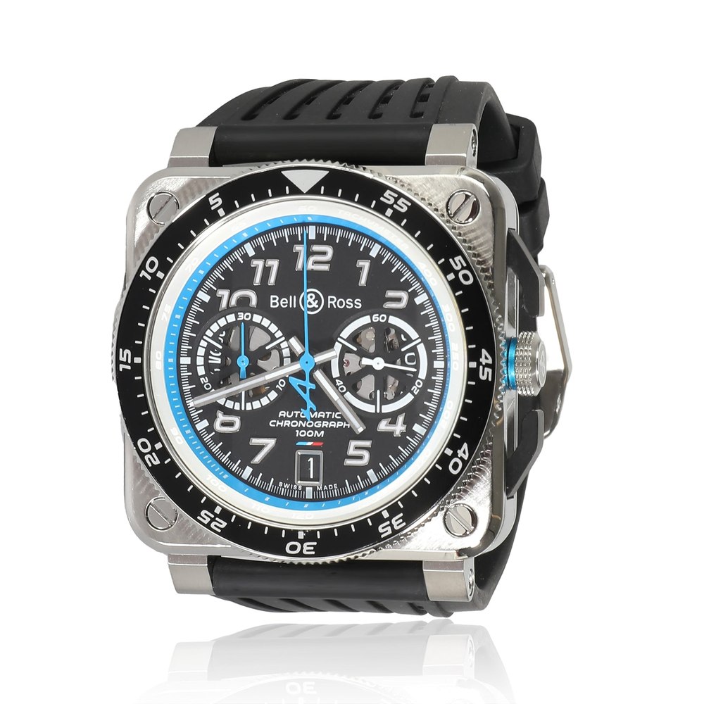 Bell & Ross Alpine F1 BR 03-94-A521 Men’s Watch in Stainless Steel 7748690313276