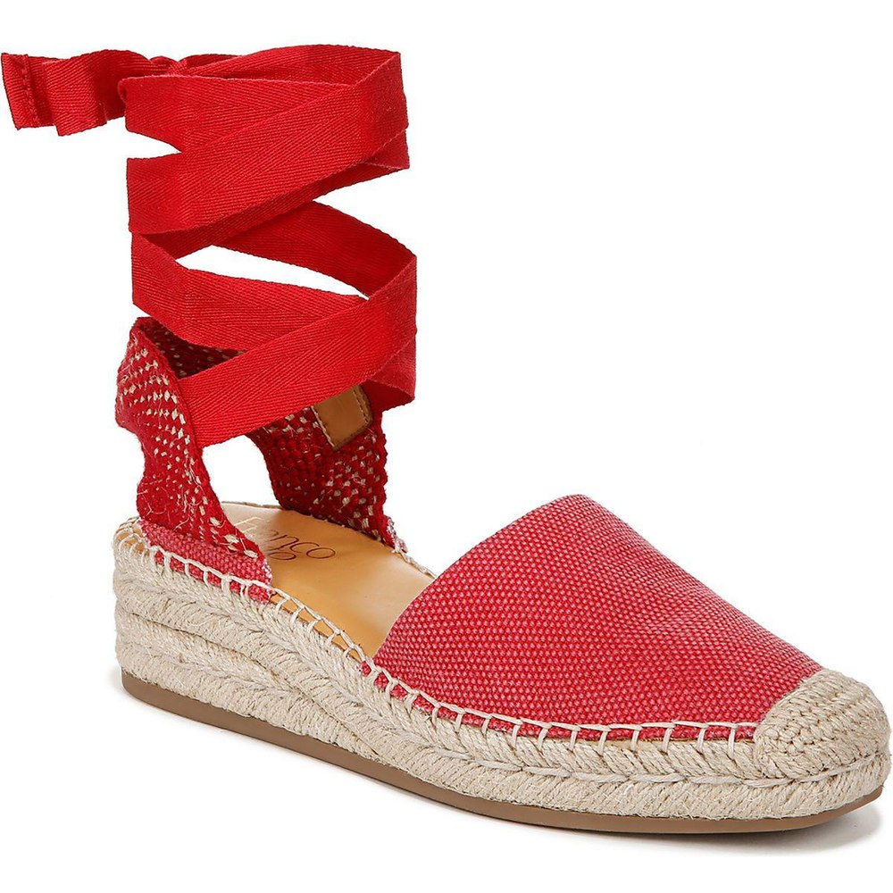 Britney Canvas Woven Espadrilles