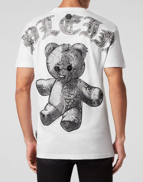 T-shirt Round Neck SS Paisley Teddy Bear 7648895729724