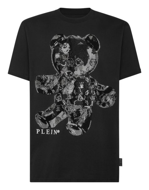 T-shirt Round Neck SS Teddy Glass