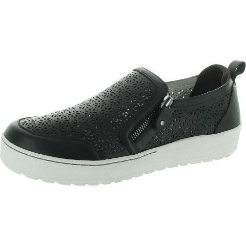 Cushioned Footbed Leather Casual And Fashion Sneakers