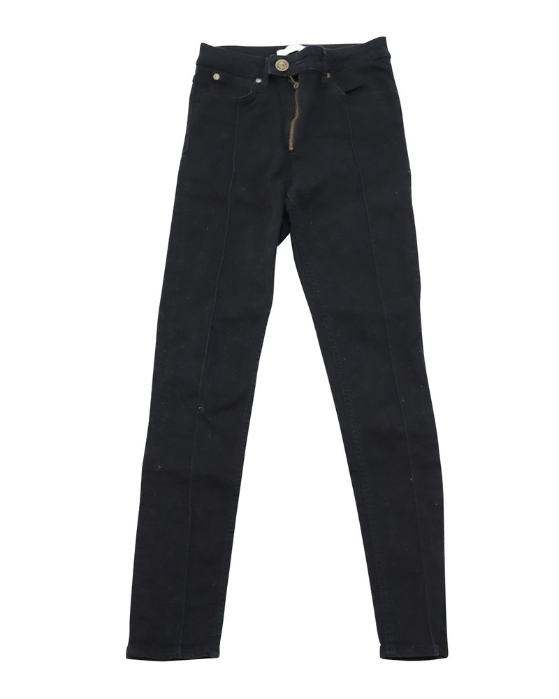 Sandro Paris Skinny Jeans in Black Cotton 7748733632572
