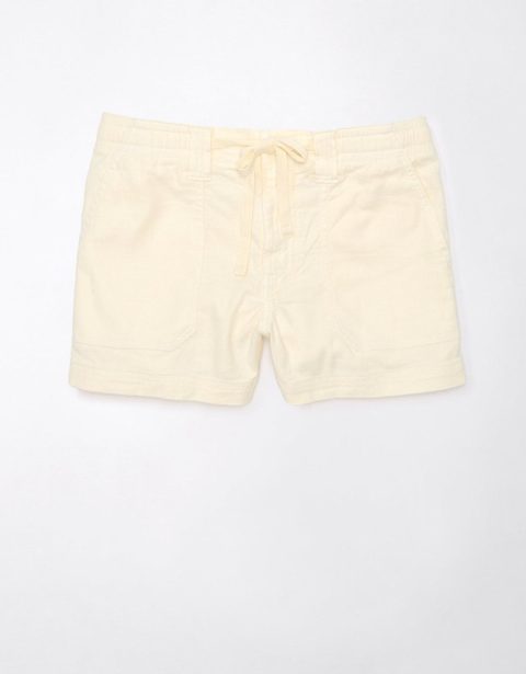 AE Dreamy Drape Linen-Blend Carpenter Short