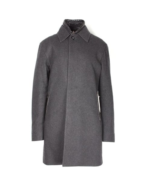 Zegna Sport Thermore Coat in Black Polyamide 7748741595196