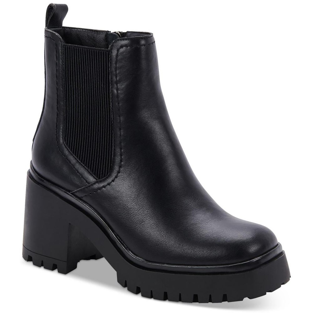 Raine Zipper Pull On Ankle Boots