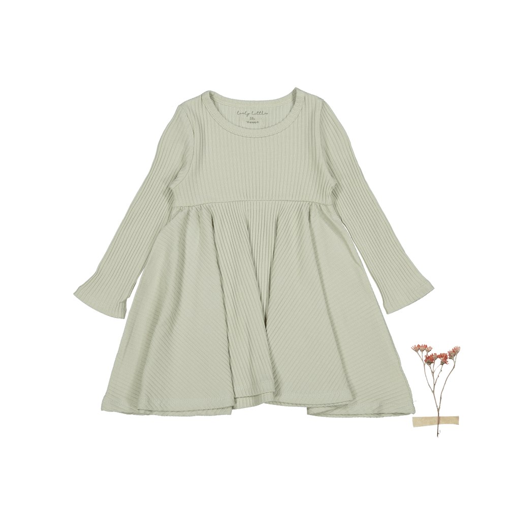 The Long Sleeve Dress – Mist