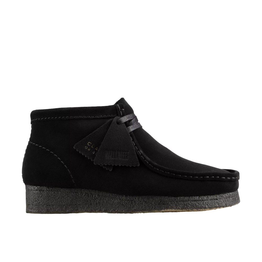 Women’s Wallbee Boot In Black Suede