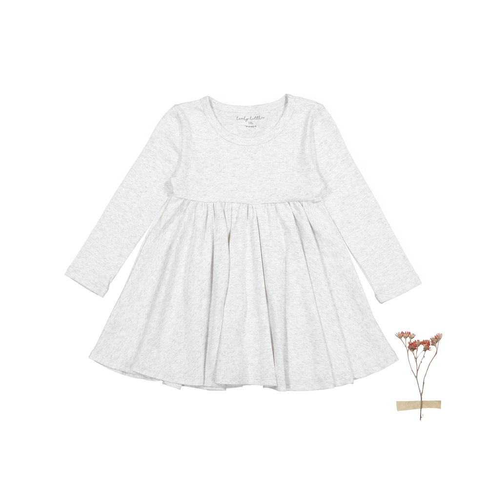The Long Sleeve Dress – Oatmeal