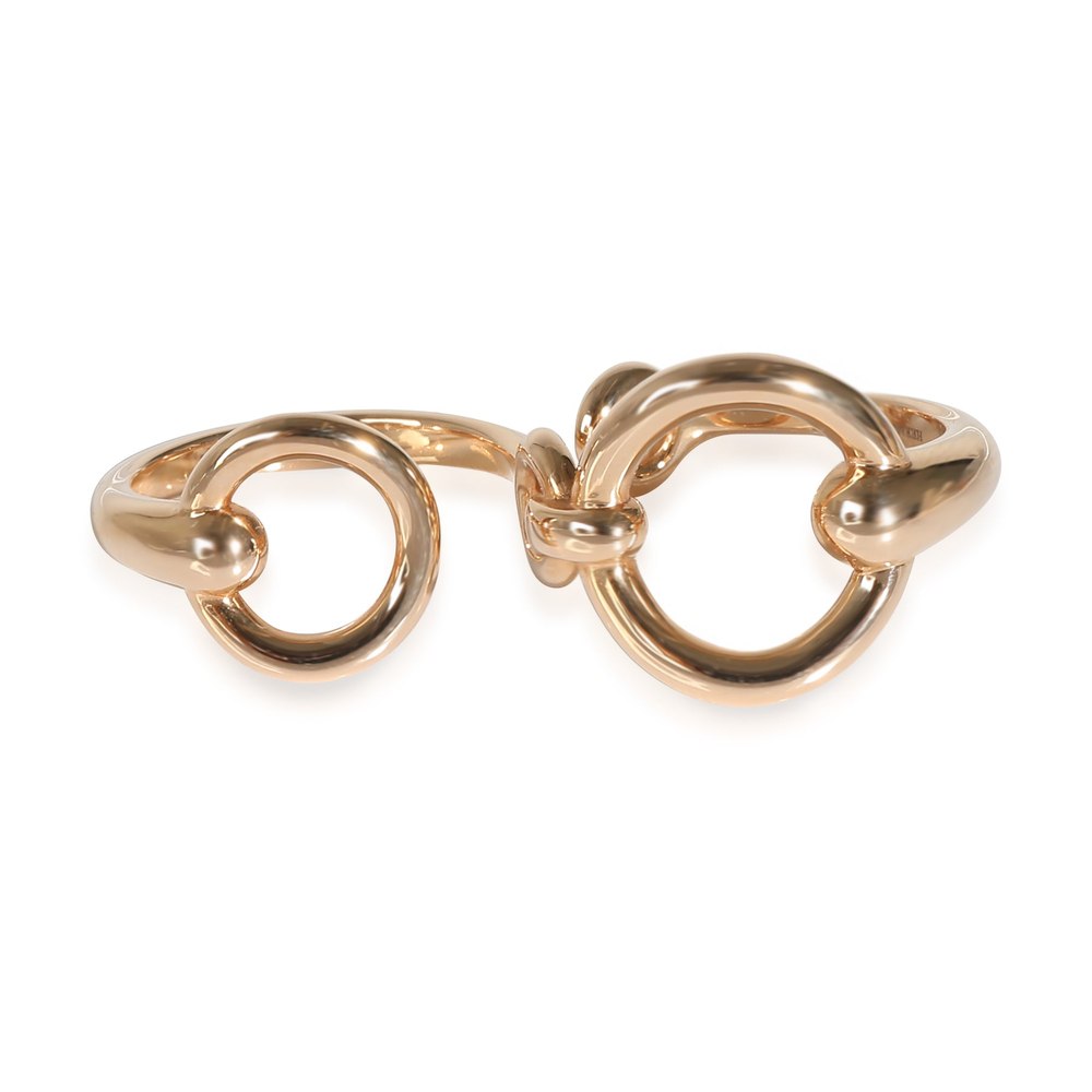 Hermès Filet d’Or Ring in 18K Rose Gold 7748906451004
