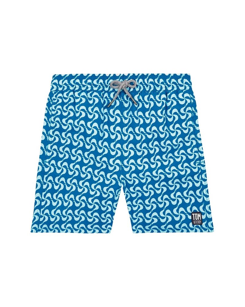 Tom & Teddy Mediterranean Tiles Swim Short