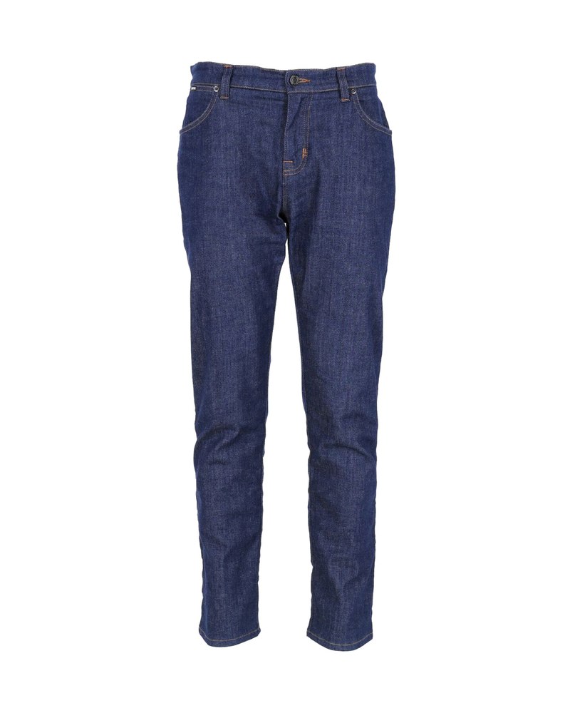 Tom Ford Straight-Leg Denim Jeans in Blue Cotton 7748911431740