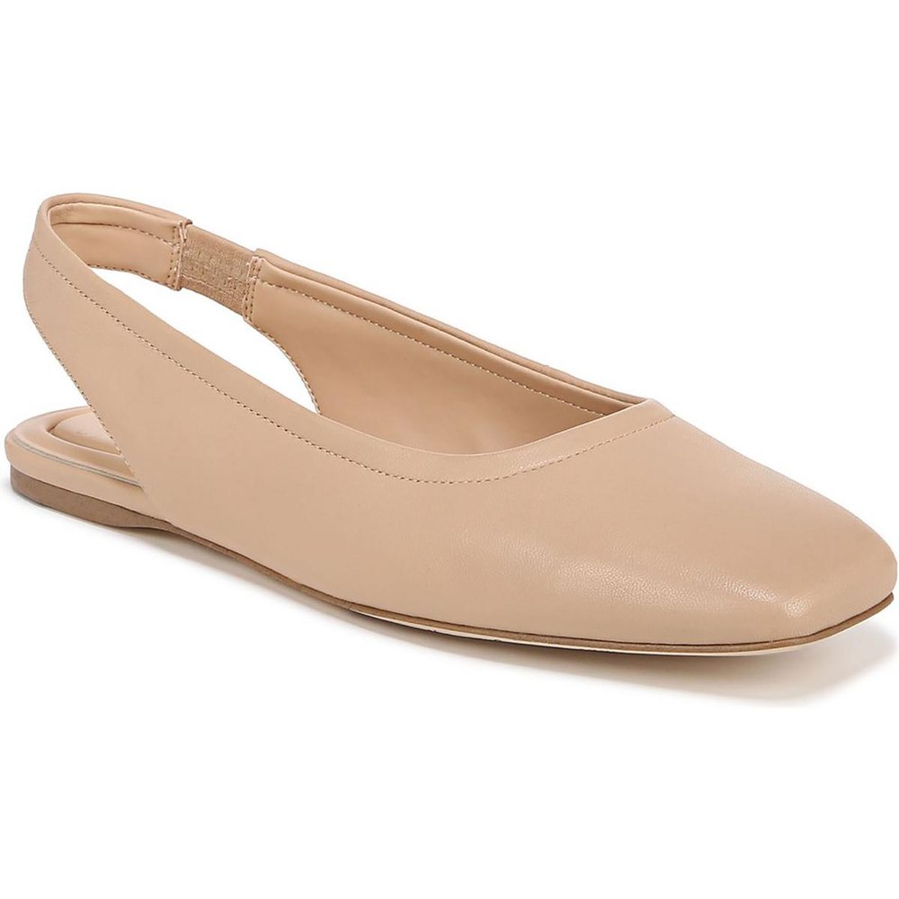 FLXANTONA Leather Slingback Ballet Flats