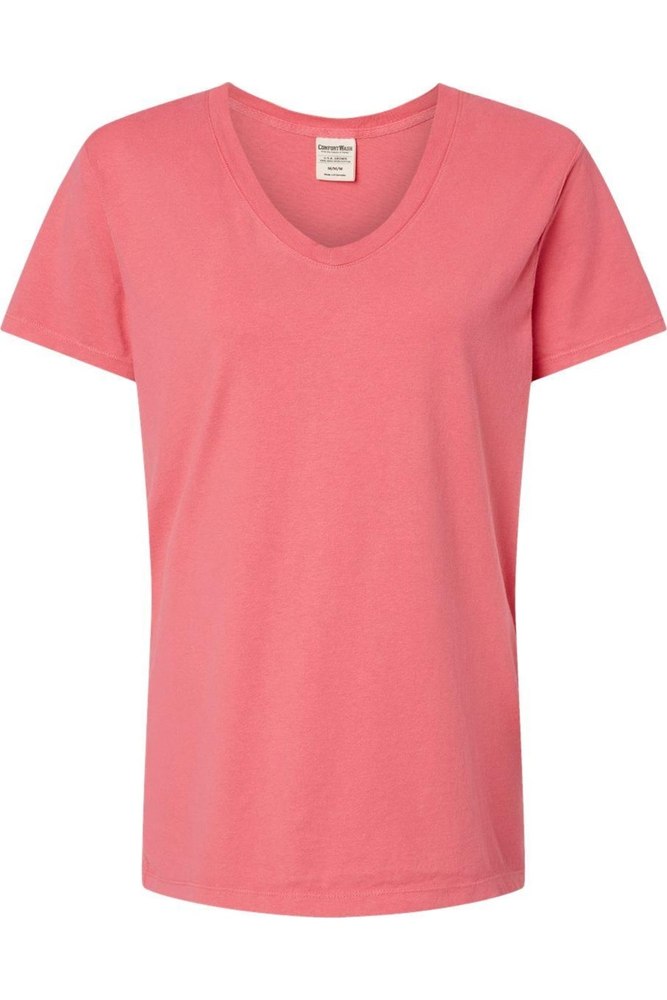 ComfortWash by Hanes Garment-Dyed Women´s V-Neck T-Shirt 7824337928252