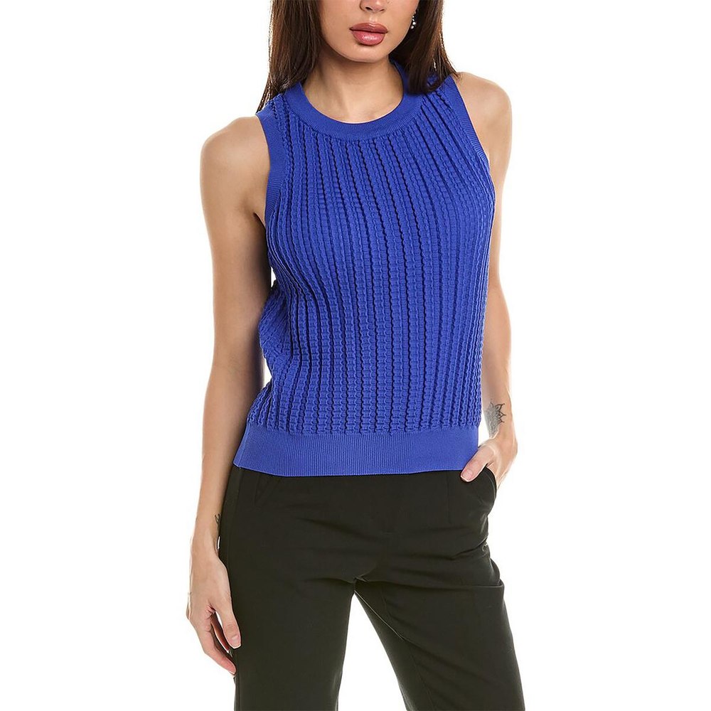 Patter Crew Neck Pullover Top