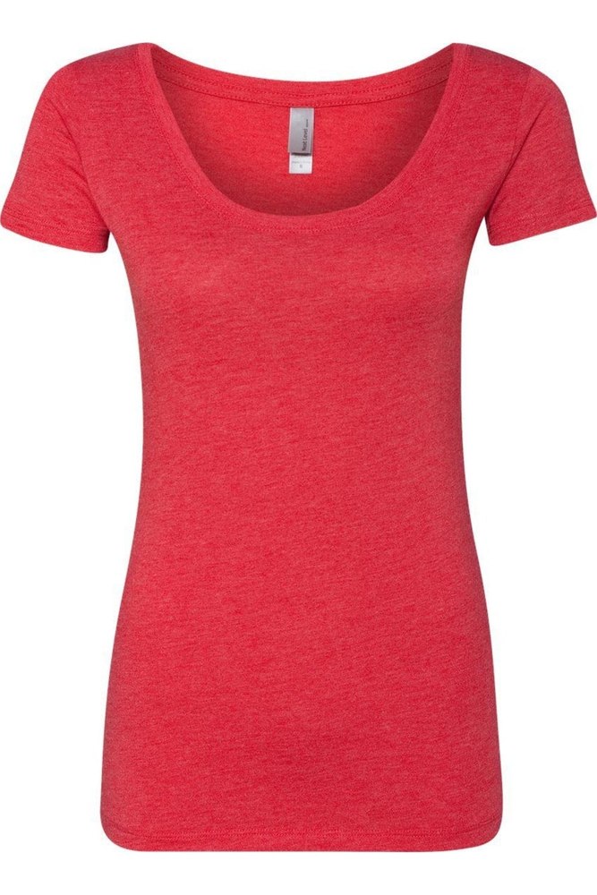 Next Level Womens Triblend Scoop Neck T-Shirt 7824335863868