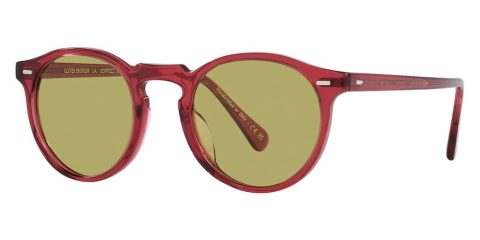 Oliver Peoples Unisex 47mm Translucent Rust Sunglasses