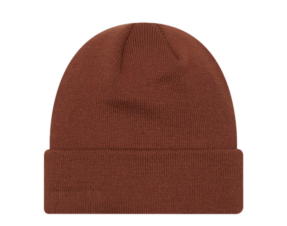 New Era Basic Brown Cuff Knit Beanie 60487131