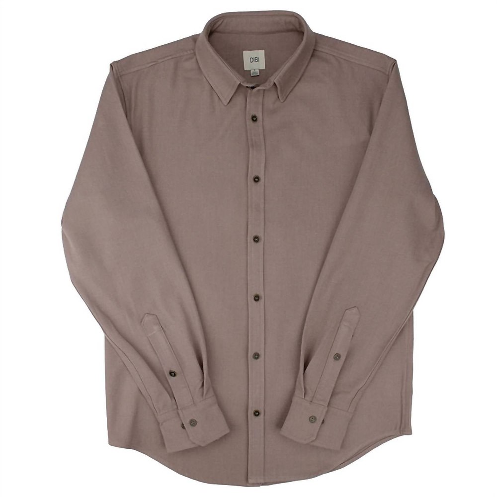 Men’s Heavy Tech Work Shirt In Smokey Thistle