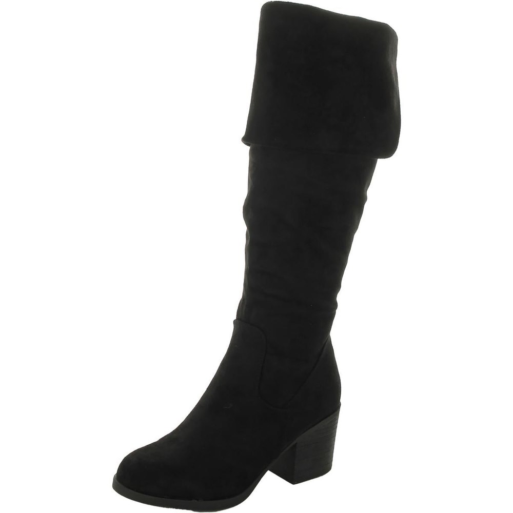 Sana Faux Suede Over-The-Knee Boots