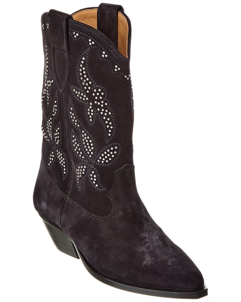 Isabel Marant Duerto Suede Cowboy Boot 7827075334204