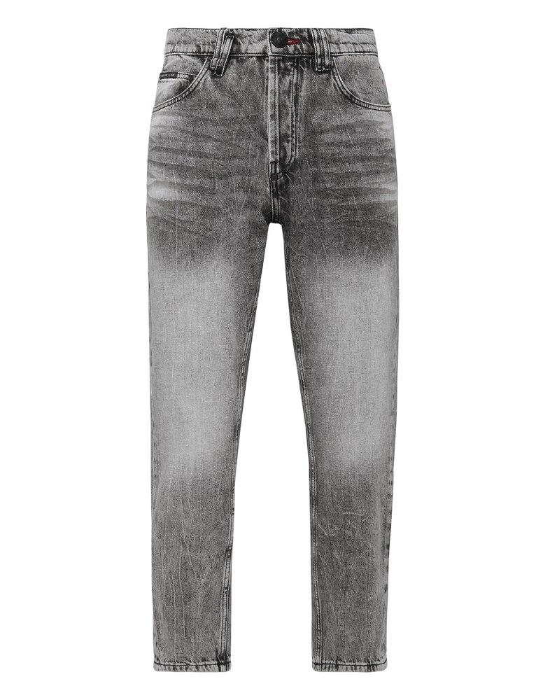 Denim Trousers Carrot Fit Iconic Plein 7670513139772