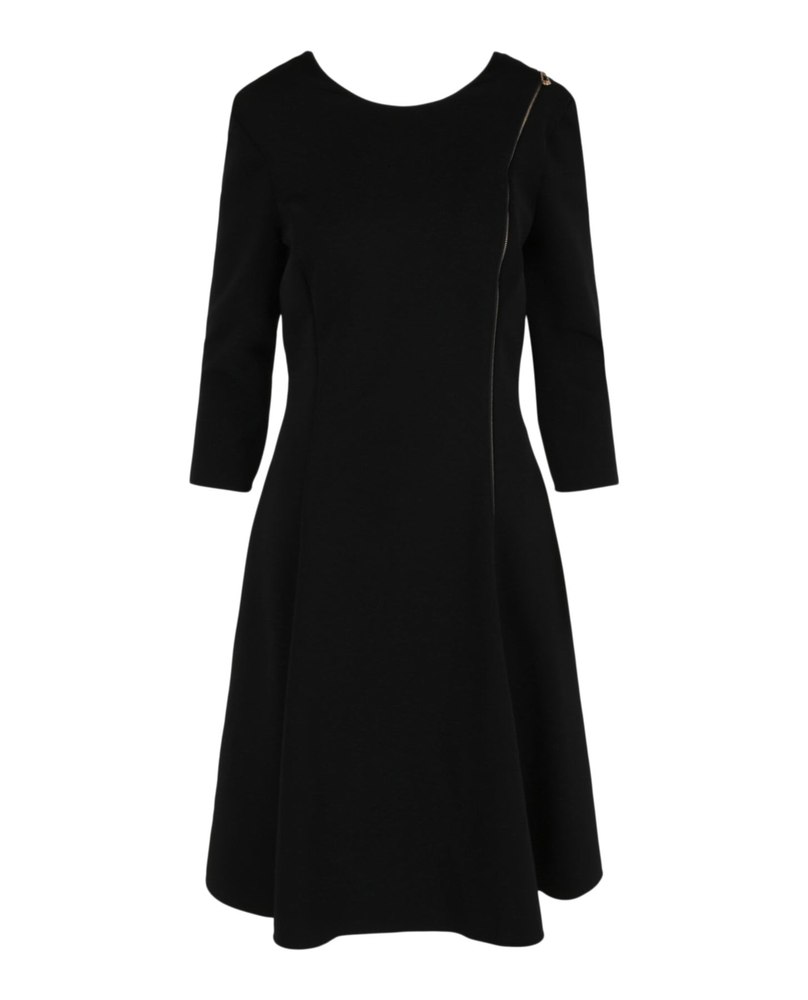 ZIpper Detail Swing Dress 7670734520380