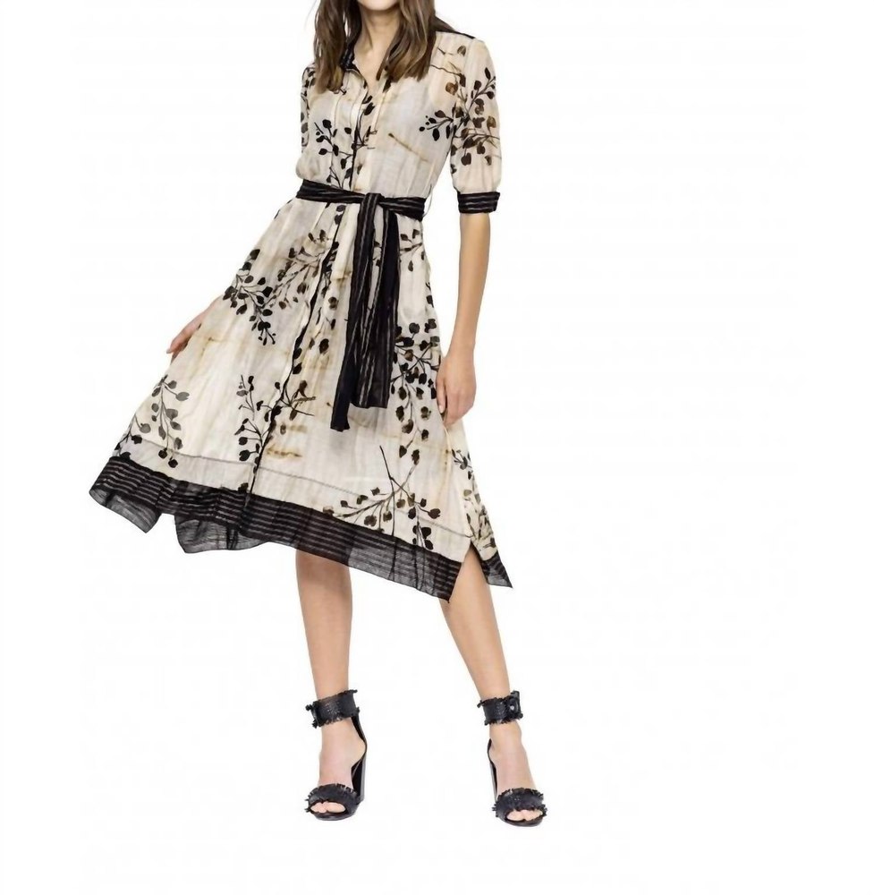 Blouse Dress In Floral