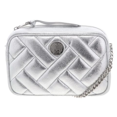 Kisho Quilted Leather Crossbody Handbag