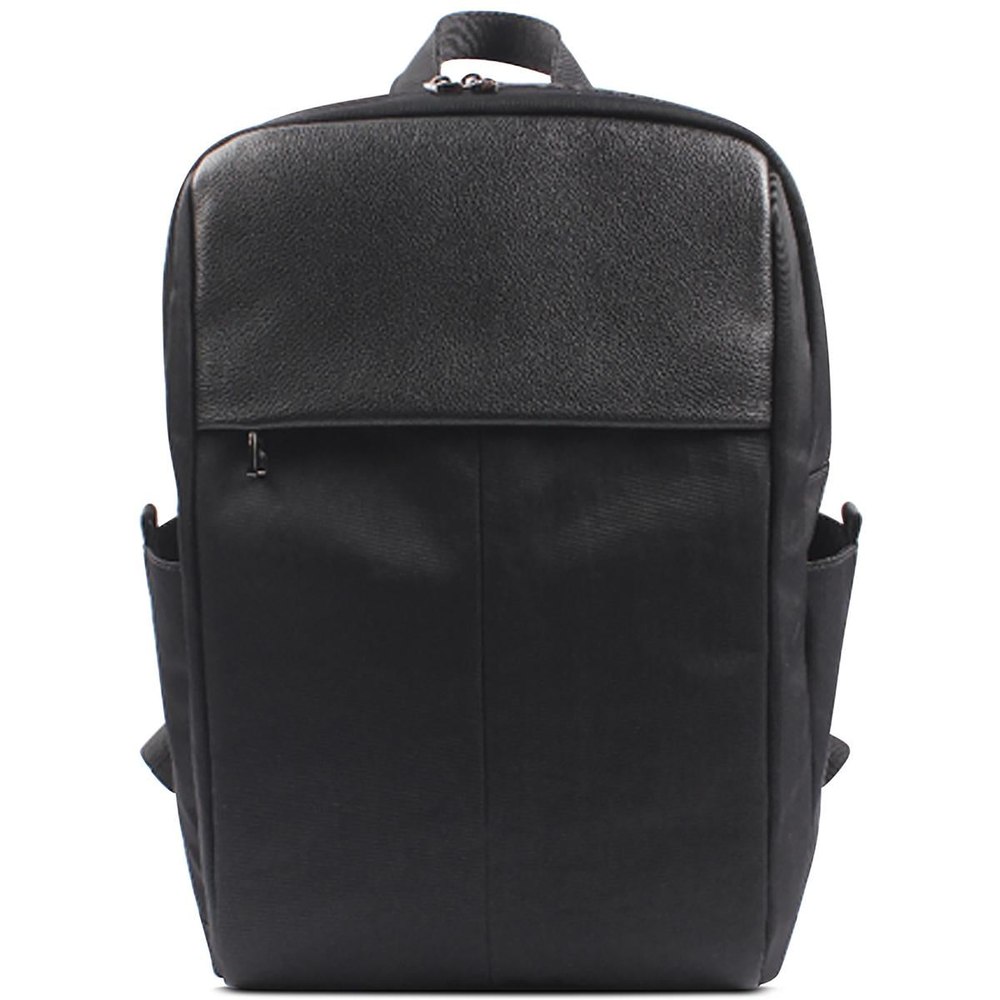 Faux Trim Padded Backpack