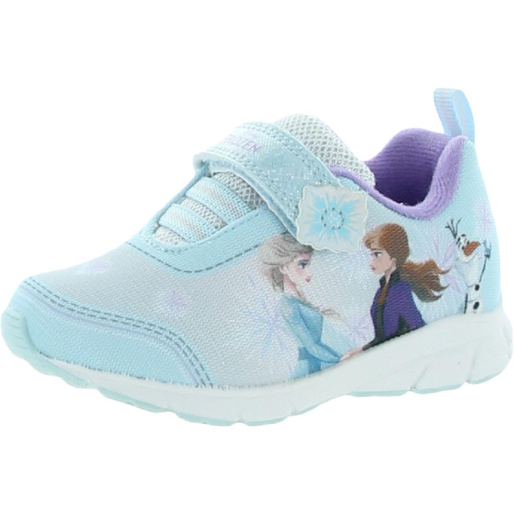 Frozen II Baby Girl’s Knit Printed Slip On Sneakers