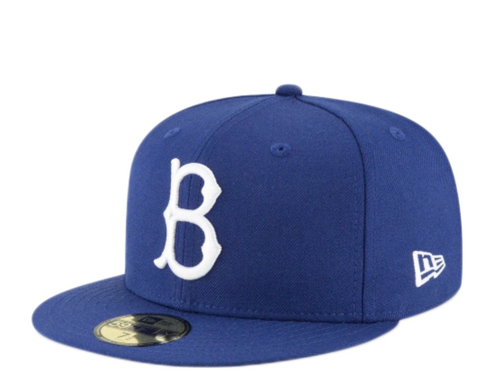 New Era 59Fifty MLB Brooklyn Dodgers 1949 Cooperstown Fitted Blue Hat 11590983 7676490973244