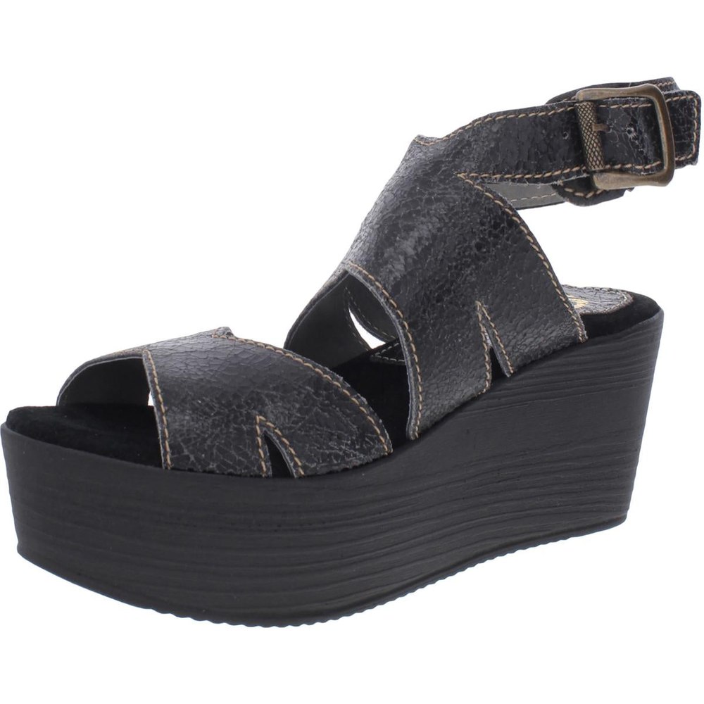 Tavares Leather A Flatform Sandals