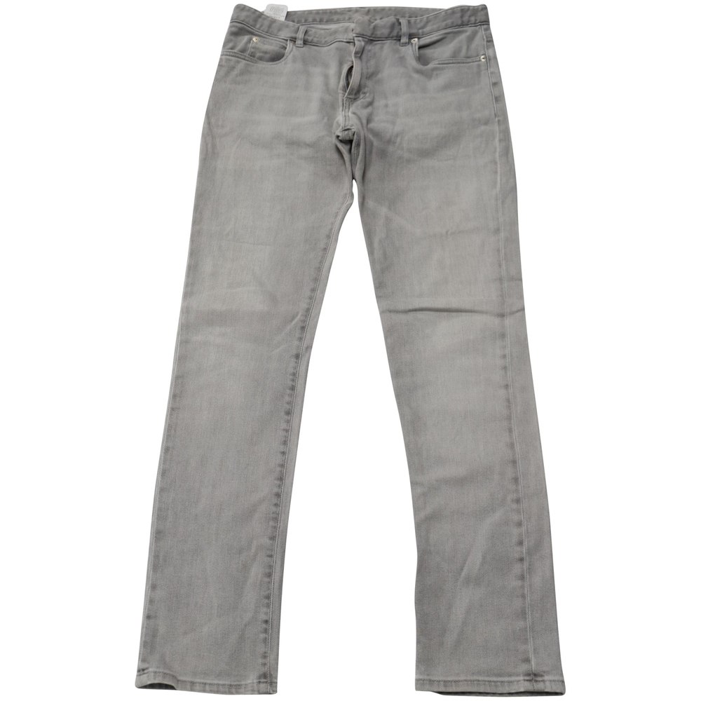 Maison Martin Margiela Slim Fit Jeans in Grey Cotton Denim 7766492807228