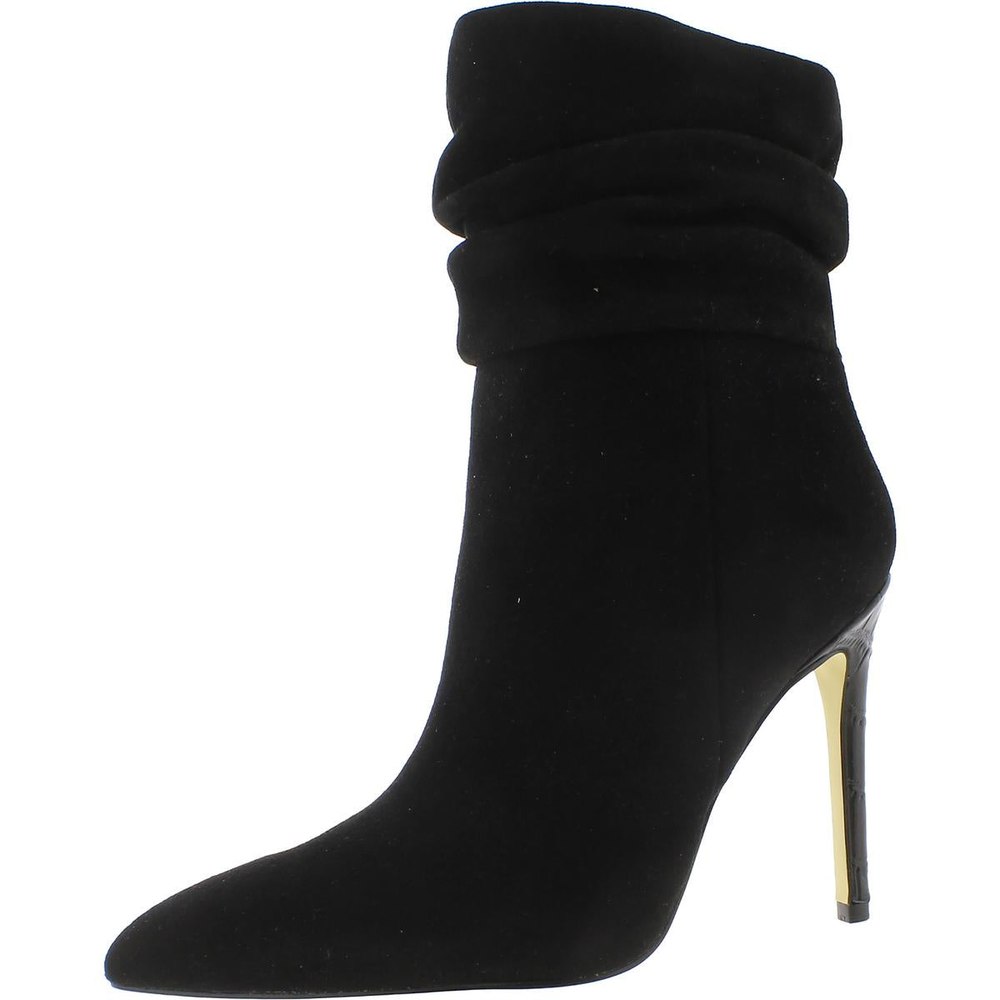 Rayya Suede Mid-Calf Booties