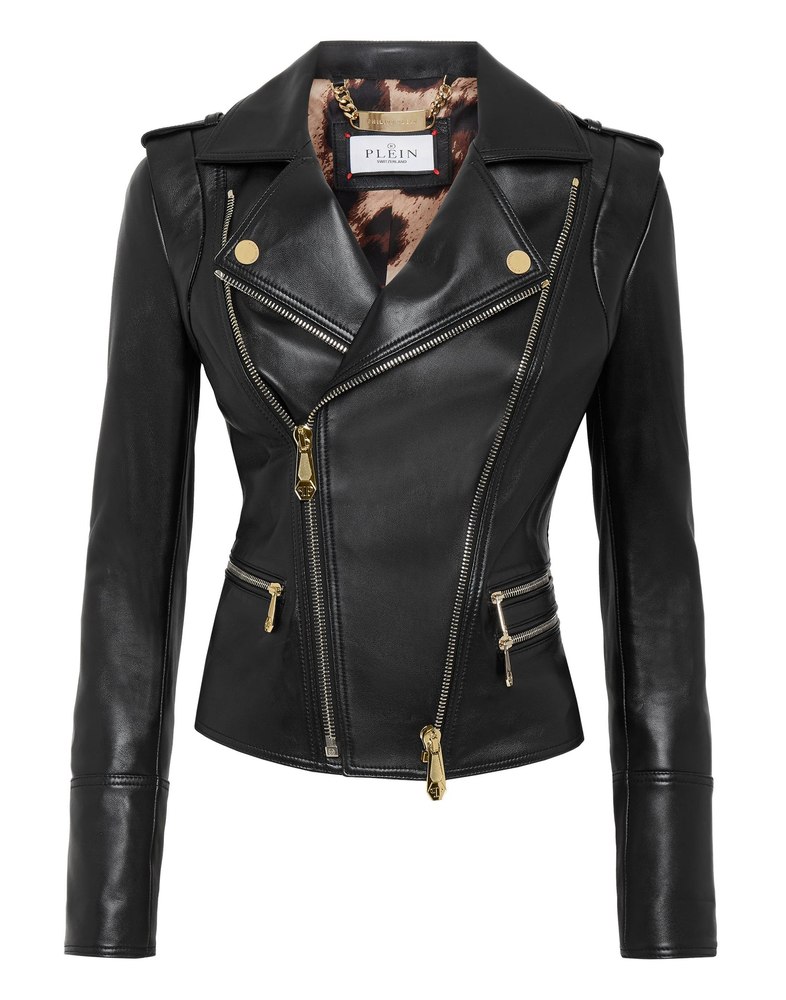 Leather Biker Jacket 7676515221564