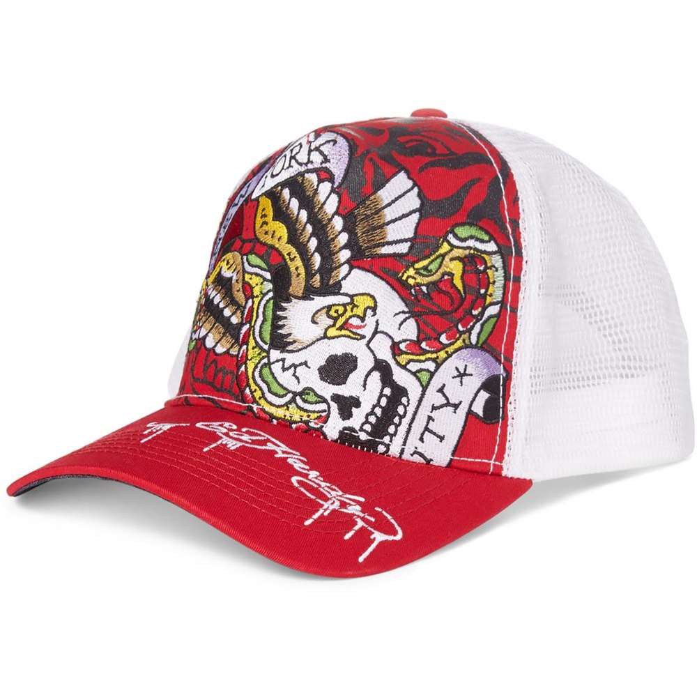 Embroidered Tattoo Trucker Hat