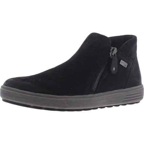 Cecilia 70 Suede Zip Up Booties