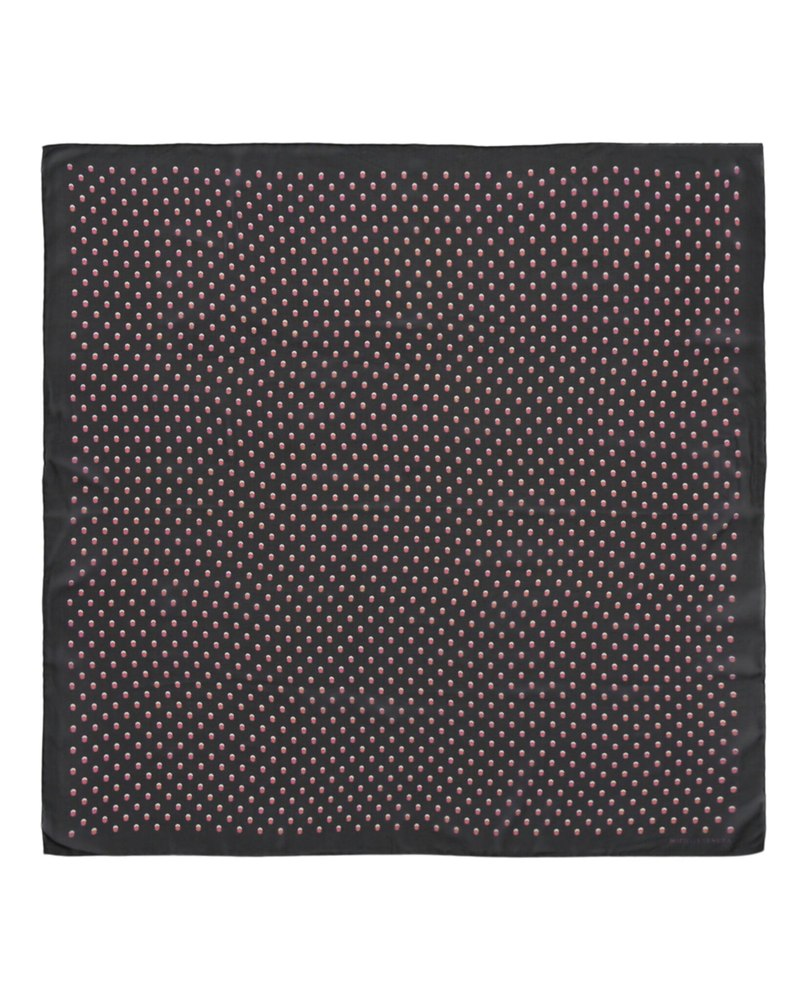 Silk Polka Dot Scarf
