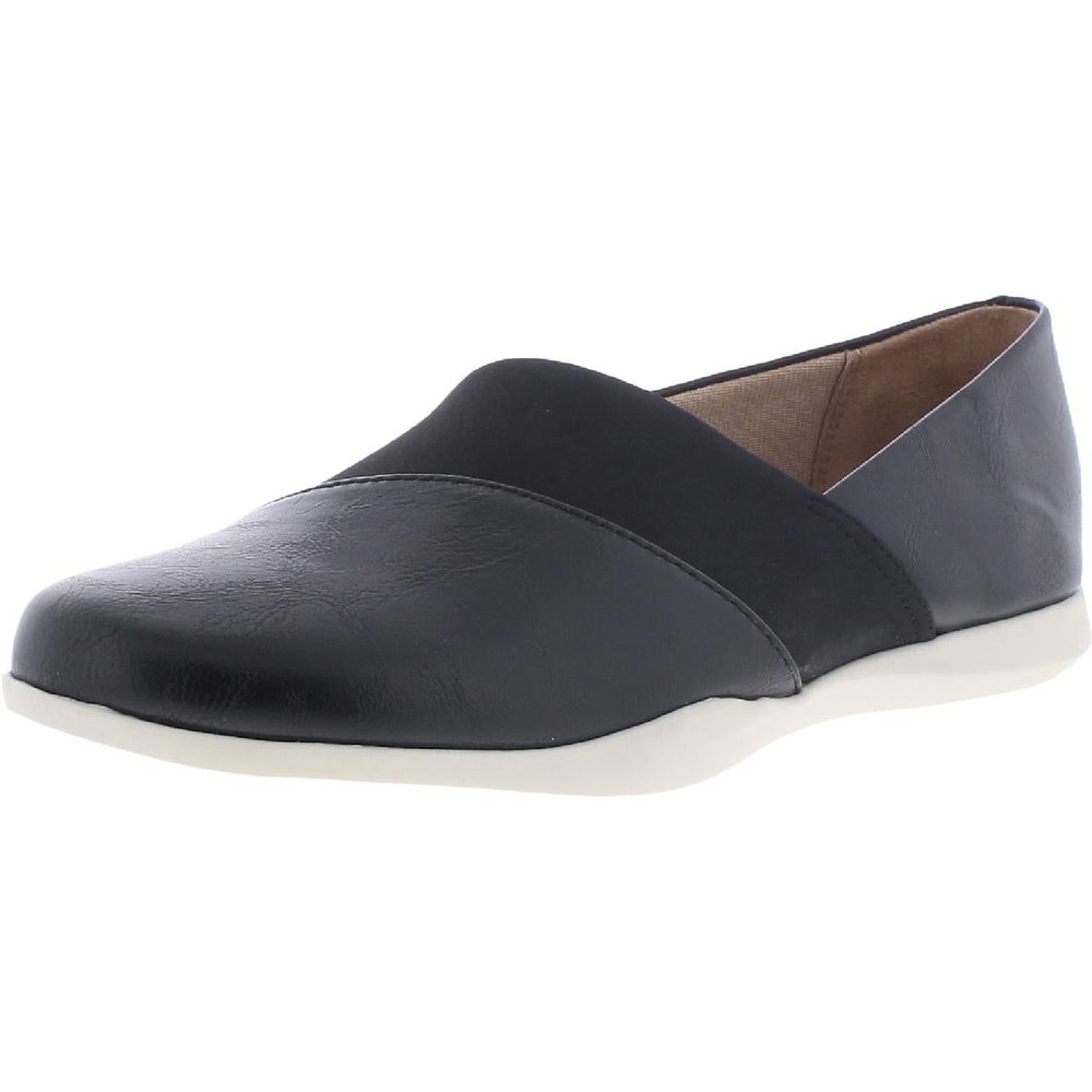 Lucy Faux Leather Slip On Loafers
