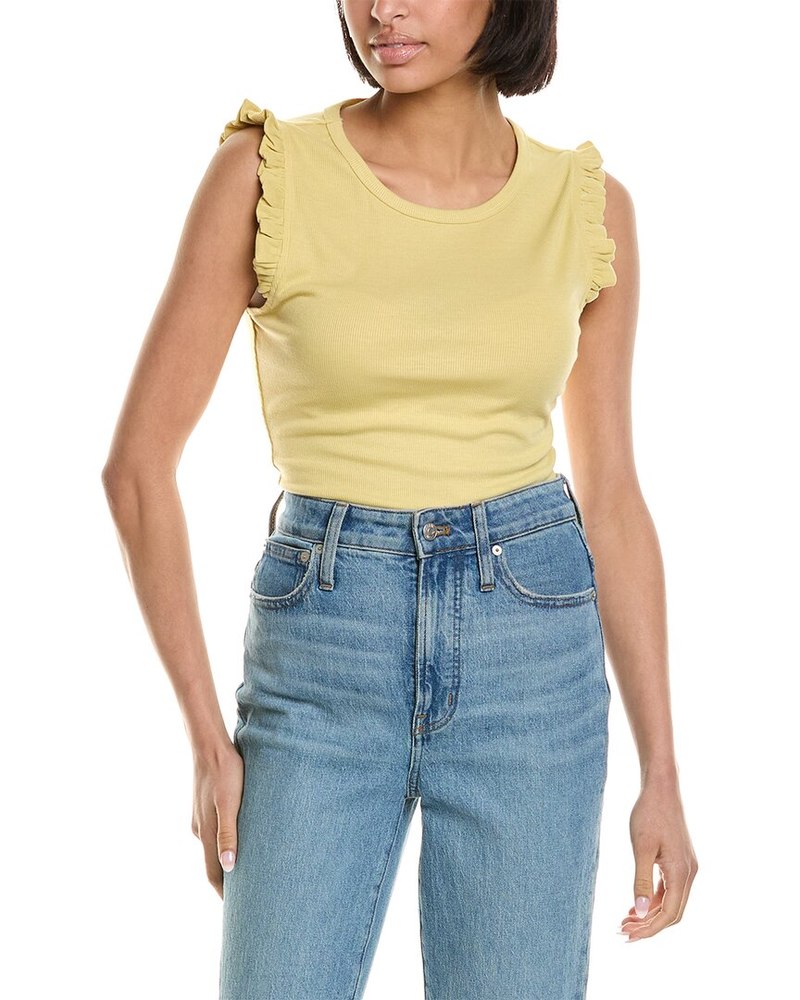 Brook + Lynn Ruffle Sleeve Bodysuit