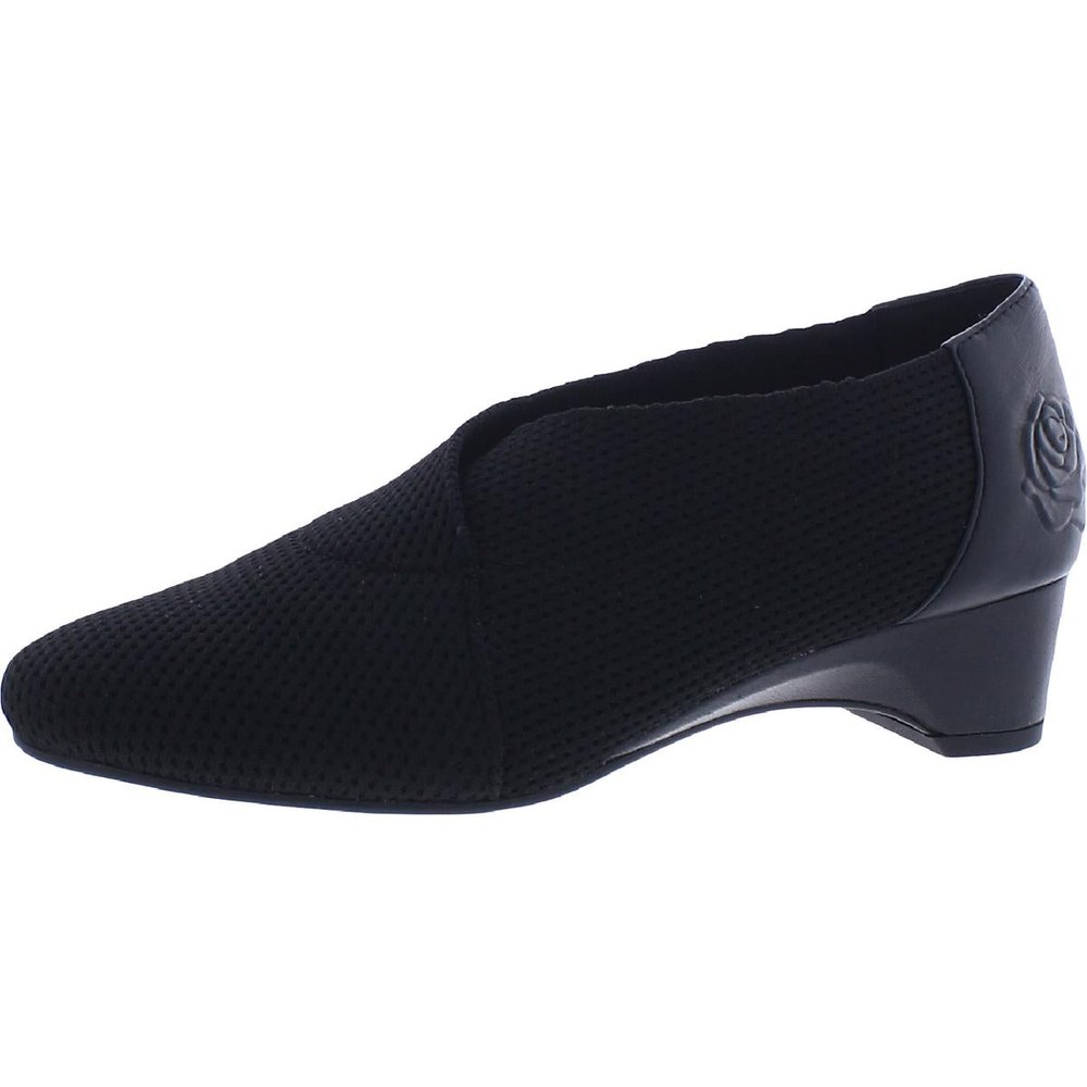 Bayrose Leather Knit Pumps