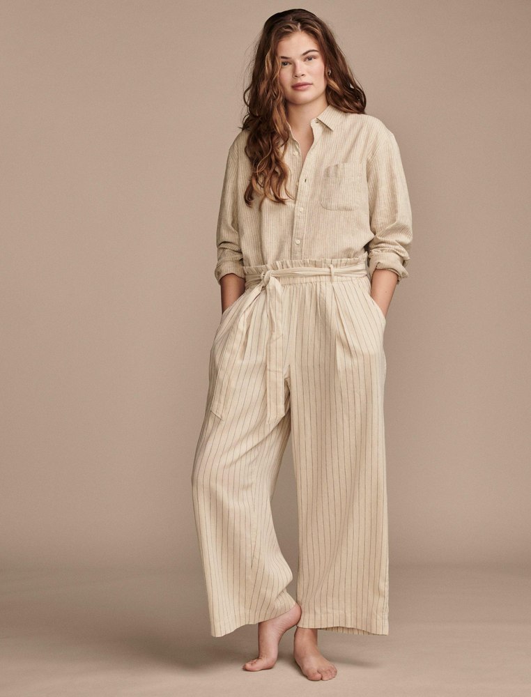 Lucky Brand Women’s Hemp Paperbag Pant 7676750626876