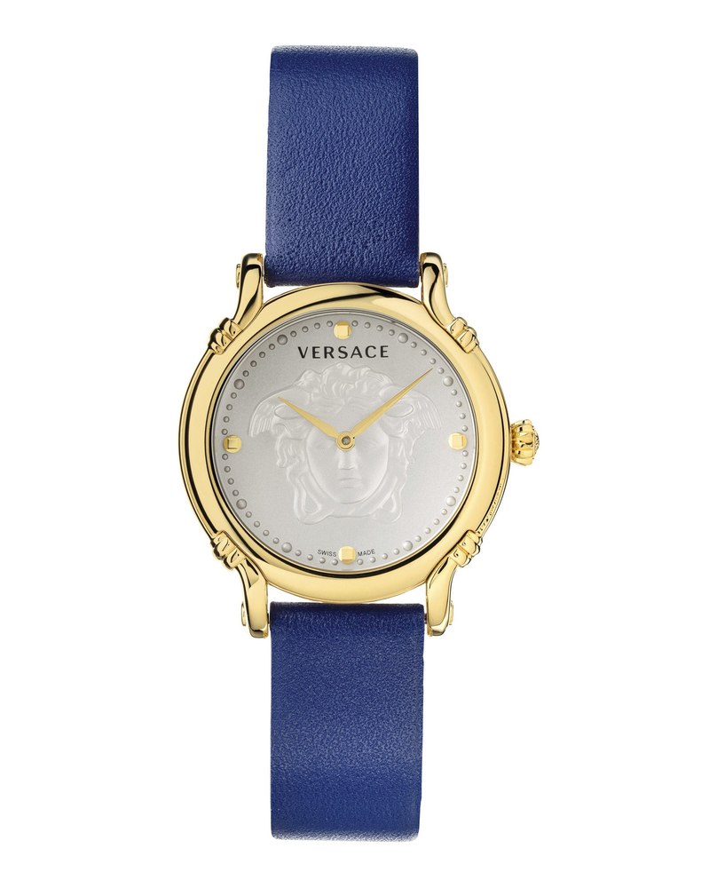 Safety Pin Leather Watch 7766642393148